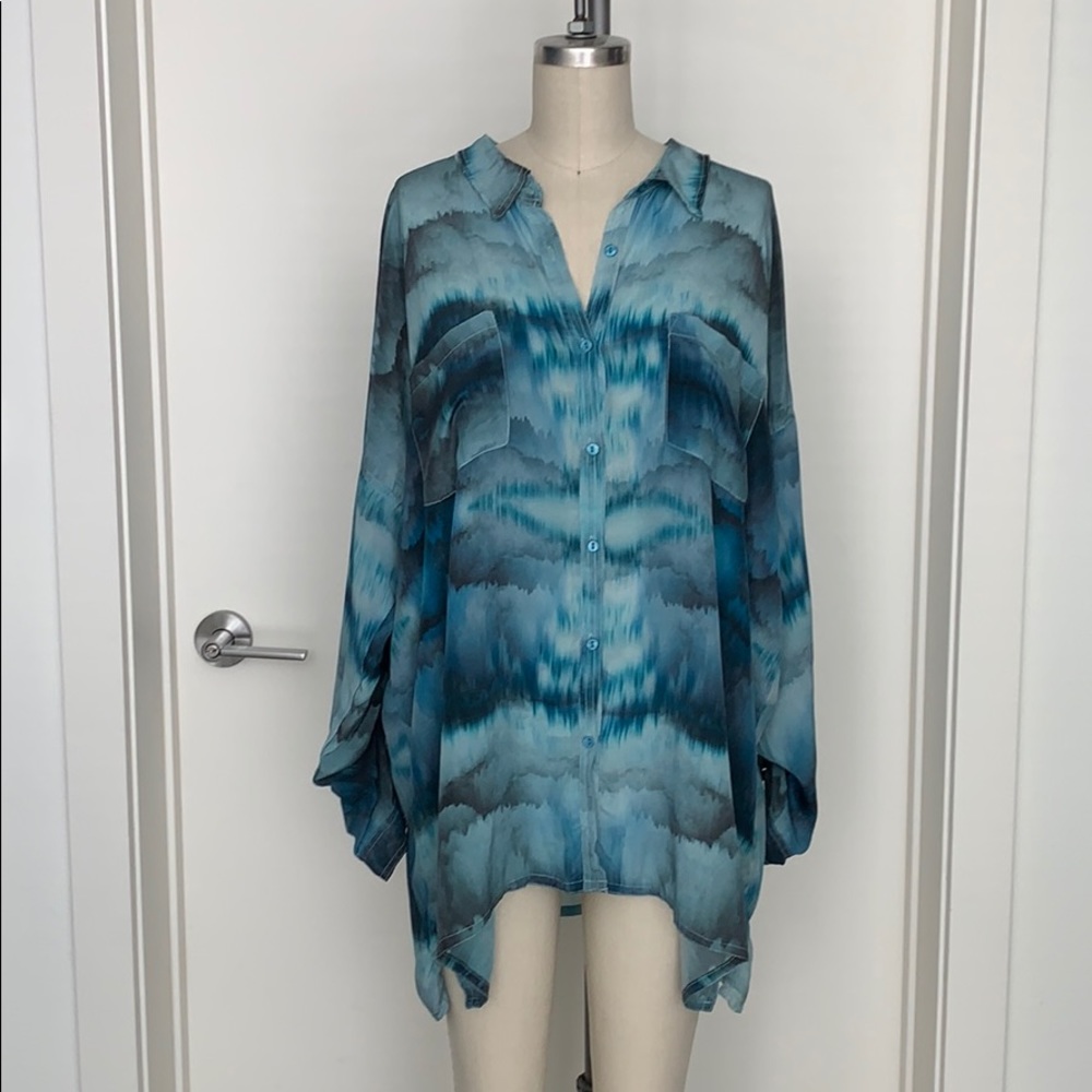 Johnny Was - Biya button-up silk blouse